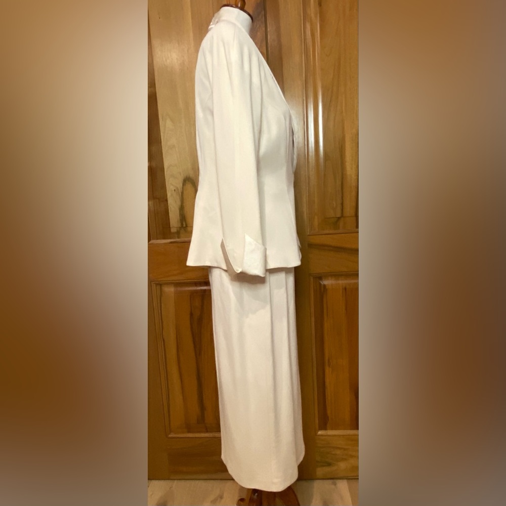 VTG 80s Couture - Daymor Couture - Powersuit - Beaded/Embroidered/Tailored - 10 - Picture 4 of 16